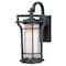 Maxim Lighting Oakville LED E26 1-Light 10" Wide Black Oxide Outdoor Wall Sconce 65785WGBO - alternate 1